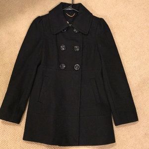 Black GUESS Peacoat